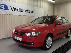 Röd Begagnad 2005 Nissan Almera Halvkombi | 29 900 kr (Lite dyr)