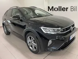 Svart (deep black pearl) Begagnad 2023 VW Taigo R-line SUV | 239 000 kr (Marknadspris)