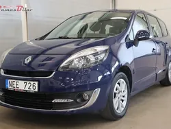 Mörkblå (blå) Begagnad 2013 Renault Scénic III Minibuss | 69 900 kr (Lite dyr)