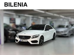 Vit Begagnad 2018 Mercedes C220 AMG line Sedan | 274 900 kr (Marknadspris)