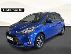 Blå Begagnad 2018 Toyota Yaris Halvkombi | 149 000 kr (Marknadspris)