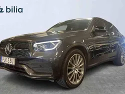 Grå Begagnad 2019 Mercedes GLC300 AMG Sportkupé | 469 000 kr (Bra pris)