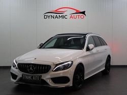 Vit Begagnad 2017 Mercedes C220 AMG Kombi | 239 900 kr (Lite dyr)