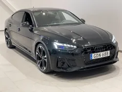 Mytsvart metallic Begagnad 2024 Audi A5 Sportback S-Line Halvkombi | 519 000 kr (Dyr)