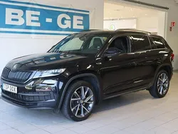 Svart Begagnad 2019 Skoda Kodiaq SportLine SUV | 259 900 kr (Lite dyr)