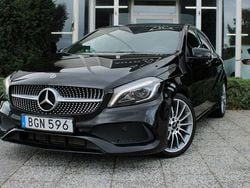 Svart Begagnad 2018 Mercedes A200 Style Halvkombi | 194 900 kr (Bra pris)