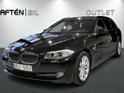 Svart Begagnad 2012 BMW 525 Kombi | 124 900 kr (Marknadspris)