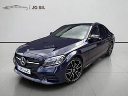 Mörkblå (blå) Begagnad 2019 Mercedes C220 AMG Sedan | 309 900 kr (Lite dyr)