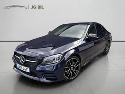 Mörkblå (blå) Begagnad 2019 Mercedes C220 AMG Sedan | 329 800 kr (Lite dyr)