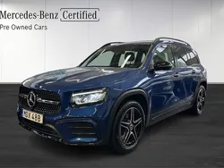 Blå Begagnad 2024 Mercedes GLB220 AMG SUV | 539 900 kr (Marknadspris)