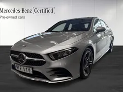 Svart Begagnad 2020 Mercedes A180 AMG Halvkombi | 259 000 kr (Marknadspris)