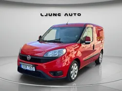 Röd Begagnad 2017 Fiat Doblò Minibuss | 59 900 kr (Marknadspris)