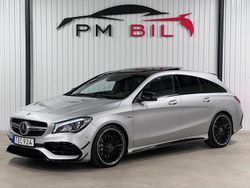 Silver (silver metallic) Begagnad 2018 Mercedes CLA45 AMG Shooting Brake AMG Kombi | 399 900 kr (Marknadspris)