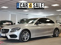 Silver Begagnad 2015 Mercedes C220 AMG line Sedan | 189 900 kr (Marknadspris)