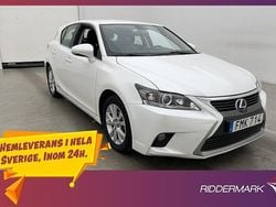Vit Begagnad 2014 Lexus CT200h Sport Line Halvkombi | 159 800 kr (Marknadspris)