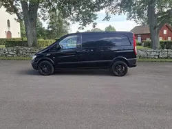 Svart Begagnad 2008 Mercedes Vito Minibuss | 38 000 kr (Bra pris)