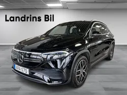 Svart Begagnad 2022 Mercedes EQA250 AMG line SUV | 459 000 kr (Marknadspris)