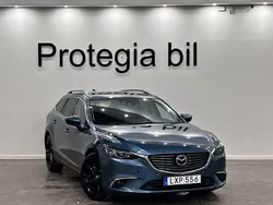Blå Begagnad 2015 Mazda 6 Kombi | 149 900 kr (Lite dyr)