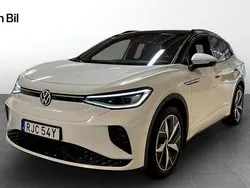 Vit (glacier white metallic bl) Begagnad 2022 VW ID.4 GTX SUV | 359 900 kr (Bra pris)