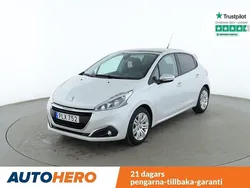Vit Begagnad 2017 Peugeot 208 Halvkombi | 79 000 kr (Bra pris)