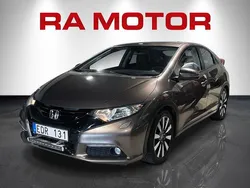 Ljusbrun Begagnad 2014 Honda Civic Sport Halvkombi | 139 900 kr (Marknadspris)