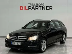 Svart Begagnad 2013 Mercedes C180 Avantgarde Kombi | 89 900 kr (Marknadspris)