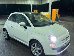 Vit Begagnad 2012 Fiat 500 Lounge Halvkombi | 49 900 kr (Marknadspris)