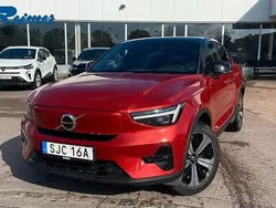 Röd (fusion red metallic) Begagnad 2022 Volvo EC40 SUV | 389 900 kr (Bra pris)