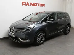 Grå (grå metallic) Begagnad 2018 Renault Espace Zen Minibuss | 199 900 kr (Marknadspris)