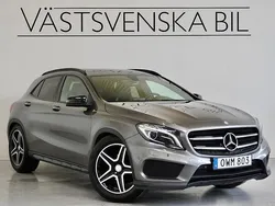 Mörkgrå Begagnad 2015 Mercedes GLA200 AMG line SUV | 159 000 kr (Marknadspris)