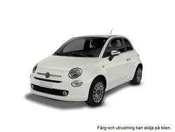 Vit Ny 2024 Fiat 500 Halvkombi | 159 900 kr (Marknadspris)