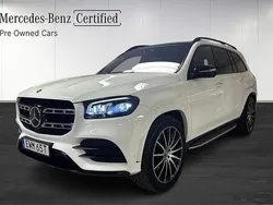 Vit Begagnad 2019 Mercedes GLS400 SUV | 839 900 kr