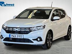 Vit Ny 2025 Dacia Sandero Expression Halvkombi | 229 200 kr (Marknadspris)