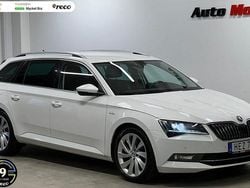 Vit Begagnad 2018 Skoda Superb LAURIN & KLEMENT Kombi | 179 900 kr (Bra pris)