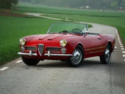 Begagnad 1958 Alfa Romeo 2000 Cab | 750 000 kr