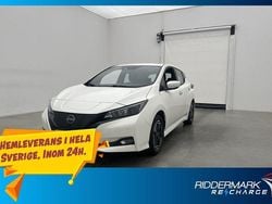 Vit Begagnad 2022 Nissan Leaf 360º Halvkombi | 174 800 kr (Marknadspris)