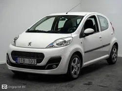 Vit Begagnad 2013 Peugeot 107 Halvkombi | 69 800 kr (Dyr)