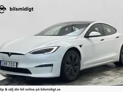 Vit Begagnad 2023 Tesla Model S Long Range Sedan | 689 900 kr
