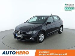 Svart Begagnad 2020 VW Polo Halvkombi | 164 000 kr (Marknadspris)