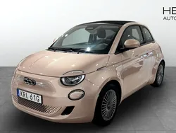 Röd (red) Begagnad 2022 Fiat 500e Icon Cab | 199 900 kr (Marknadspris)