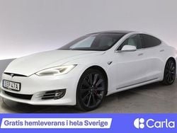 Vit Begagnad 2020 Tesla Model S Performance Halvkombi | 458 900 kr (Marknadspris)