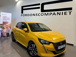 Gul Begagnad 2021 Peugeot 208 Allure Halvkombi | 139 900 kr (Lite dyr)