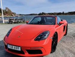 Orange Begagnad 2017 Porsche 718 Boxster Cab | 610 000 kr