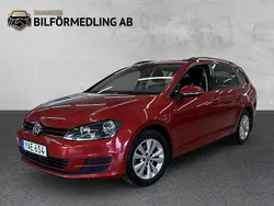 Röd Begagnad 2016 VW Golf VII Kombi | 149 800 kr (Lite dyr)