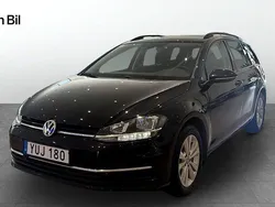 Svart Begagnad 2017 VW Golf VII Kombi | 169 900 kr (Marknadspris)