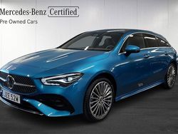 Blå Ny 2024 Mercedes CLA250e Shooting Brake AMG Kombi | 418 900 kr