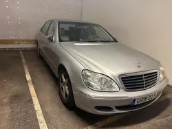 Silver Begagnad 2003 Mercedes S350L Sedan | 80 000 kr