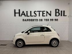 Vit Begagnad 2009 Fiat 500 Lounge Halvkombi | 49 000 kr (Marknadspris)