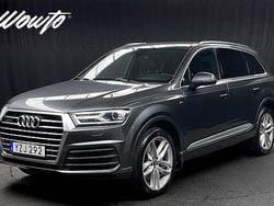 Grå (daytona grey pärleffekt) Begagnad 2017 Audi Q7 S-Line SUV | 449 800 kr (Lite dyr)