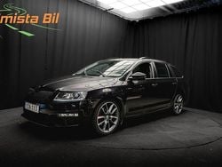 Svart Begagnad 2016 Skoda Octavia RS Kombi | 169 800 kr (Marknadspris)